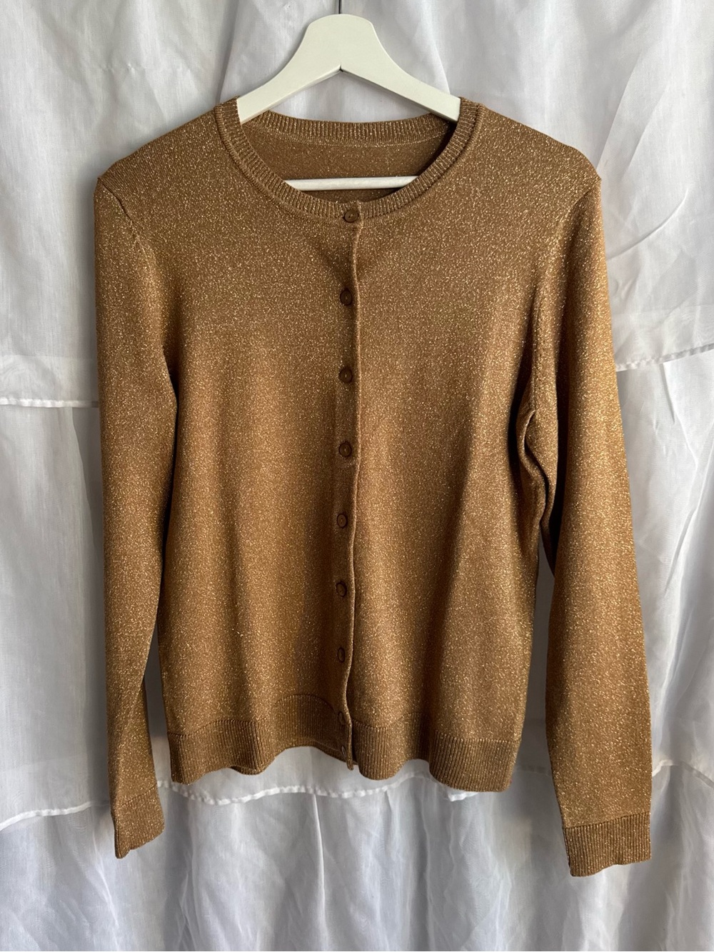 Lauren Ralph Lauren Shimmer Cardigan Sweater - Picture 2 of 6